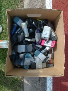 NK mobieltjes-2011 de oude mobieltjes